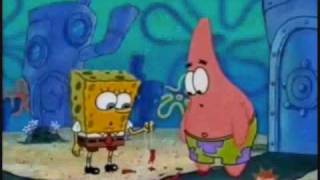 Spongebob steals a GDMF balloon