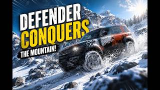 Land Rover Defender Snow Mountain Climb | Ultimate Off-Road Adventure | 4x4 Gameplay | ASMR screenshot 5