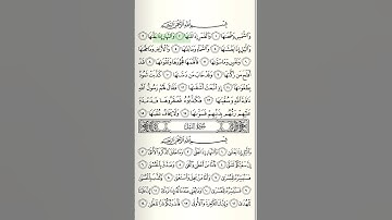 سورة الشمس من الآية ١ إلى الآية ٨ بصوت سعد الغامدي بالتكرار | احفظ بسهولة مع تلاوة جميلة