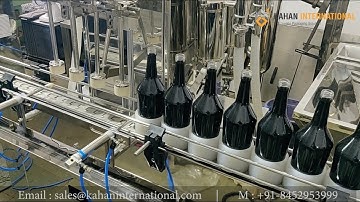 Automatic Bottle Washing, Filling and Ropp Capping Machines