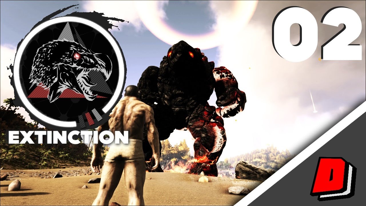 ARK: Extinction Core (Annunaki 2/Extinction Mod) E02 - DINO SPOTLIGHT ...