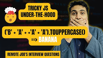 💪💪 Tricky Javascript Interview Questions | Remote Jobs | Javascript Course | Shoaib Shebi