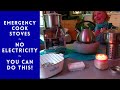 EMERGENCY COOKING STOVES FOR POWER OUTAGES // EASY PREPPER MEALS // SHTF // @Ninth Element