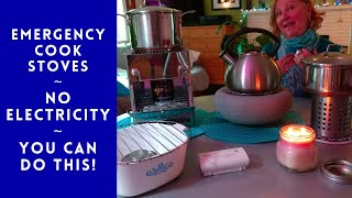 EMERGENCY COOKING STOVES FOR POWER OUTAGES ~ EASY PREPPER MEALS #SHTF @Ninth Element