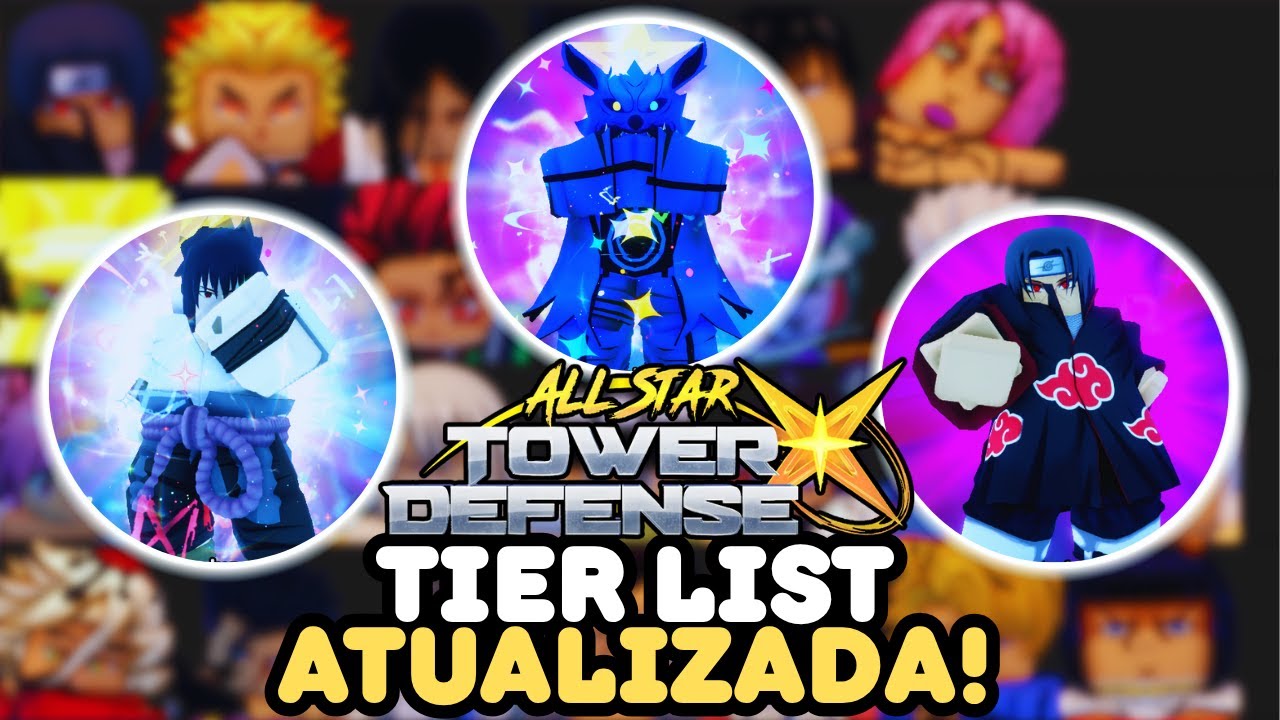 NOVOS METAS NA TIER LIST OFFICIAL E ATUALIZADA DO ALL STAR TOWER DEFENSE NO ROBLOX