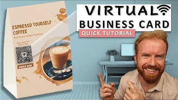 Create a DIGITAL BUSINESS CARD for Your Business | Step By Step Tutorial For Beginners