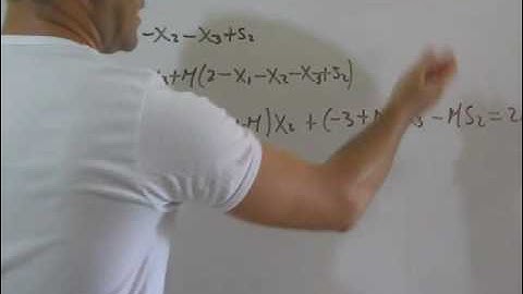 metodo simplex minimizar con variables artificiales y de holgura