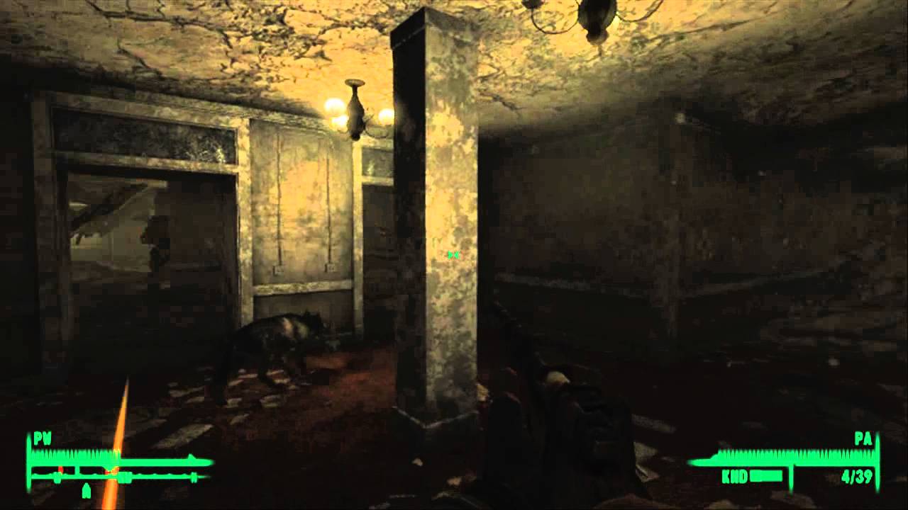Let's Play Fallout 3 - part 9b - Hotel Statesman (PL) - YouTube