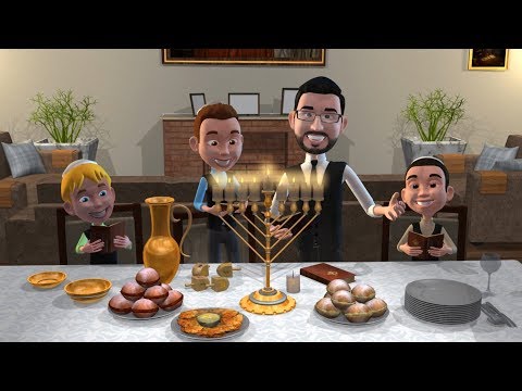 Chanuka Medley with Micha Gamerman (Official Animation Video)