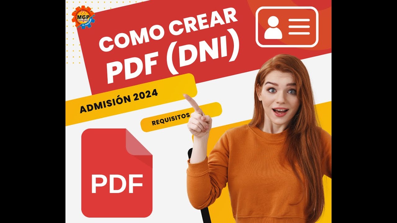 Como Crear Documento DNI En Formato PDF YouTube Como crear documento dni en formato pdf youtube