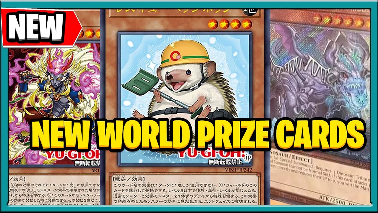 The Hidden Secrets Of Yu-Gi-Oh's World Championship Prize Cards