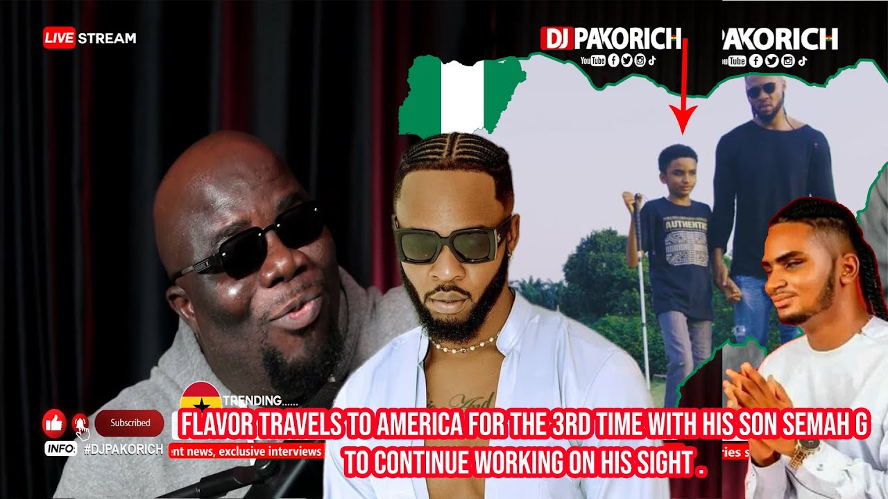 Semah Flavor travels to America for the 3rd time with his son Semah G to ...