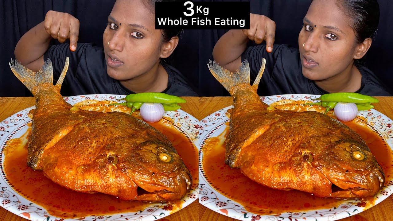 3 Kg Whole Fish Eating Challenge | Video 99