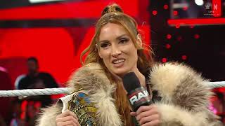 Sol Ruca Challenges Becky Lynch for a Saturday Night’s Main Event Showdown | RAW May 18, 2026
