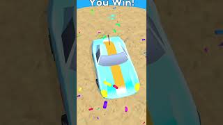 Coloring Race: Pimp my Car 🚙🧽🫧 Hypercasual IOS Gameplay #shorts screenshot 2