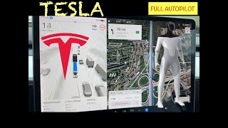 TESLA___ЧЕСТНЫЙ ОБЗОР ПОЛНОГО АВТОПИЛОТА (FSD Beta) ТЕСТЫ СРАВНЕНИЕ И ВЫВОД!!!🔋💵✌🏻😎⚡️🤐