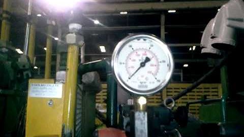 Hydraulic ldk 800 rotary actuator tester