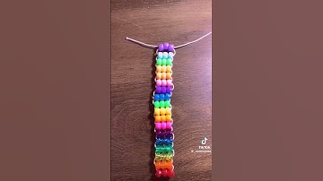 not my video how to make a simple ladder Kandi cuff by _notbrooke