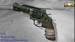 R8 Revolver  Survivalist  Wear/Float