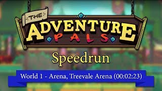 The Adventure Pals - Treevale Arena Speedrun