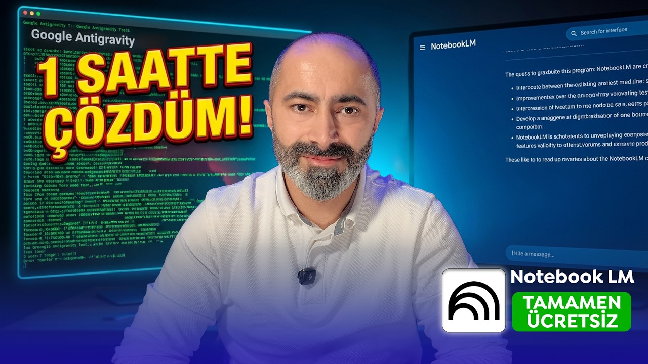 Vibe Coding Nedir? Google Antigravity'yi NotebookLM ile 1 Saatte Çöz ...