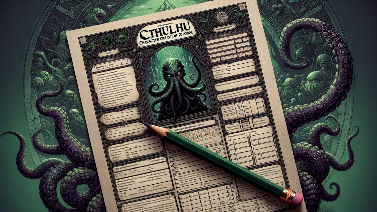 Call Of Cthulhu Charakter Erstellen Youtube