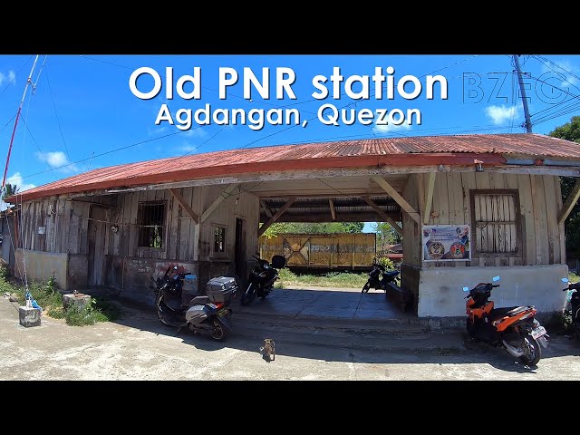 Old PNR Station | Agdangan, Quzeon class=