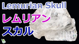 レムリアン スカル lemurian seed crystal Skull  【Mineral Stone】