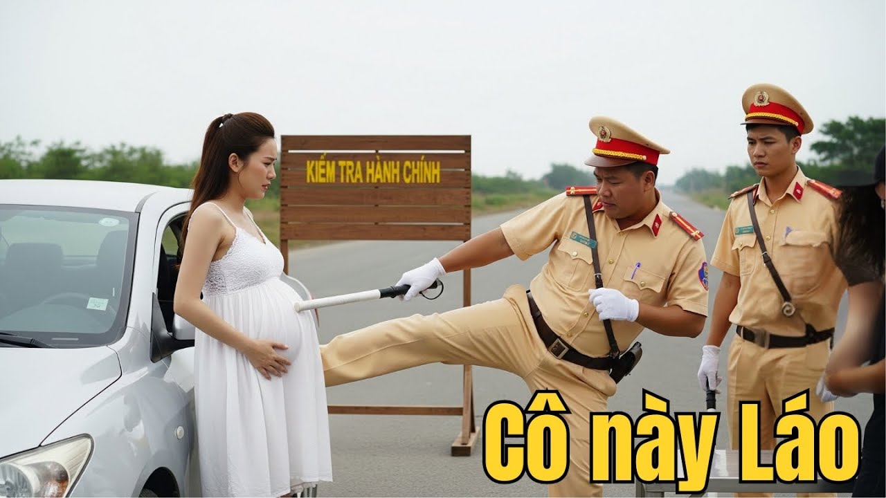 CSGT ra đòn: người phụ nữ mang song thai đau đớn ngất xỉu trên đường, sự thật phía sau mới sốc!