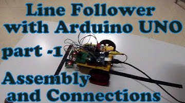 Line Follower with Arduino: Part1- Assembly & Connection