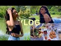 a day in my life in France VLOG || sunny spring day + picnic &amp; chilling with friends