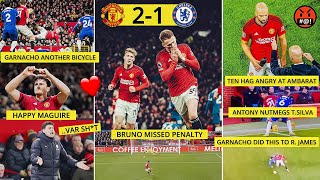 🤯Man United Fans Crazy Reactions To Mctominay Goals & Defeating Chelsea 2-1!