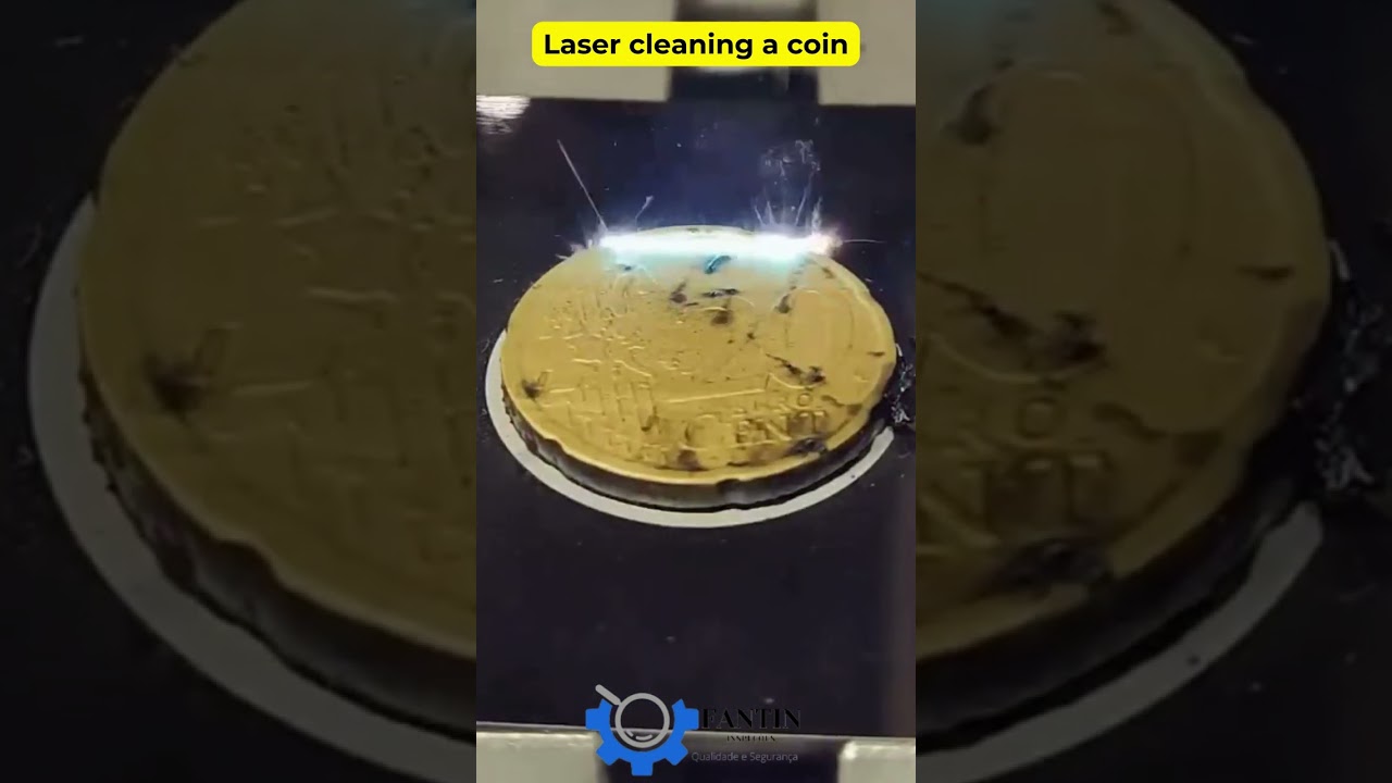 A limpeza a laser está transformando a preservação de moedas