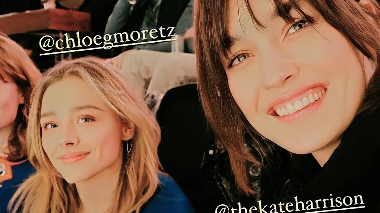Chloë Grace Moretz & Kate Harrison 🏳️‍🌈♥️ (Namorada
