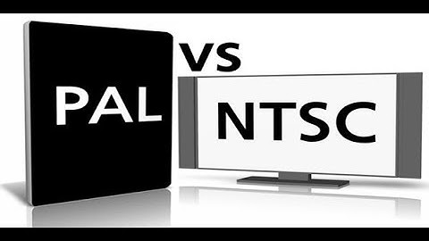 What is NTSC and PAL in set top box Tv