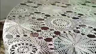Скатерть крючком. Скатерть крючком.