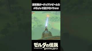 遠距離ガーディアンのビームをパリィして遊ぶリンクｗｗ【ゼルダの伝説 ブレス オブ ザ ワイルド】