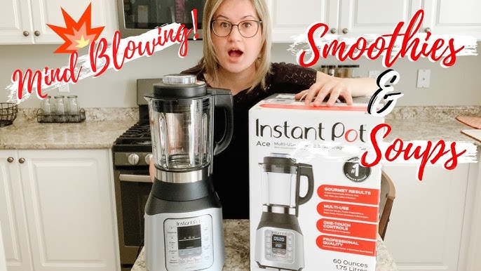 Reseña INSTANT POT ACE NOVA LA MEJOR LICUADORA 😱 unboxing ( cómo usar la instant  pot Nova Blender 