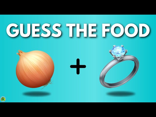 Guess The Food By Emoji | Food and Drink by Emoji Quiz class=