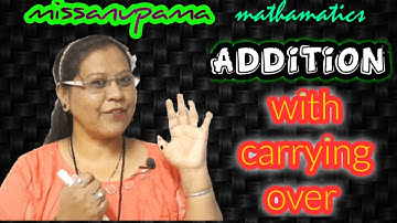 Addition with  carrying over std 4th mathamatics unit no 3 by MISS ANUPAMA