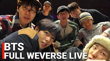 🔴[ENG SUB] BTS OT7 Full Weverse Live (16.12.2025) | Jin, Suga, RM, J-Hope, Jimin, V & Jungkook