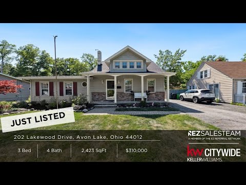 202 Lakewood Drive, Avon Lake, OH home video tour