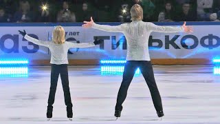 Together again. Father and son. Evgeni and Alexander Plushenko. Russian Seasons, Kazan, 30.08.23