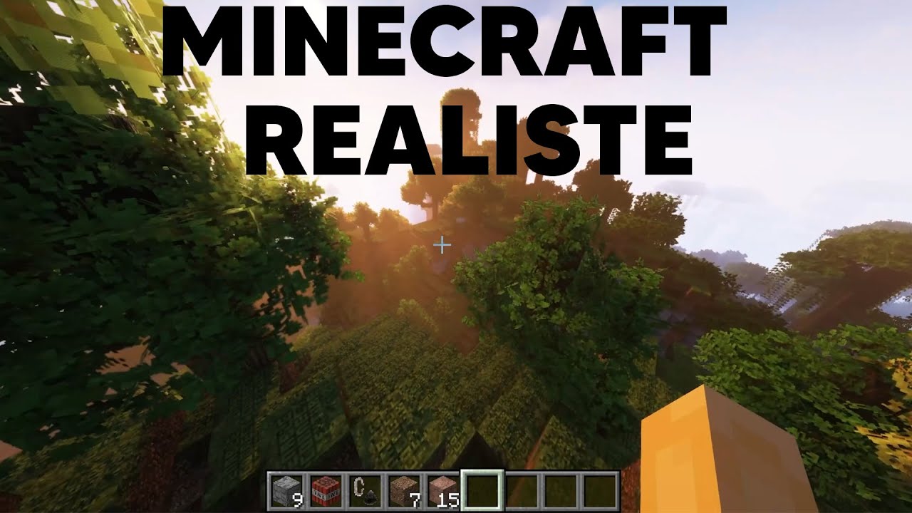 [TUTO] COMMENT RENDRE SON MINECRAFT REALISTE (2023) - YouTube