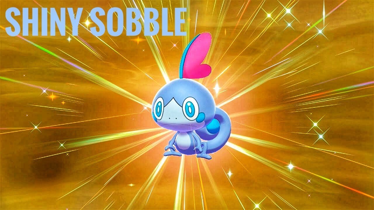 LIVE SHINY SOBBLE! Pokemon Sword and Shield Live Shiny Reaction (