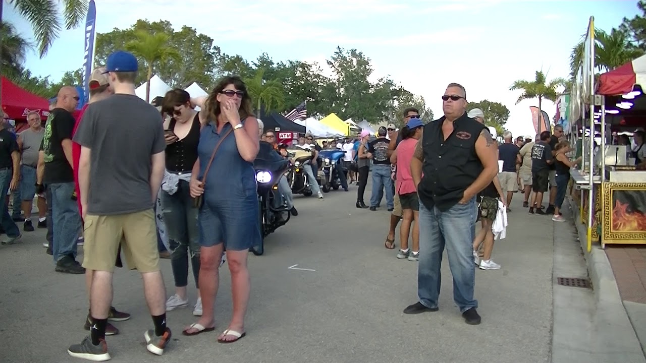 00022 4/14/18 Cape Coral Bike Night YouTube