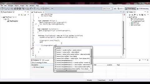 Eclipse Titan ttcn3: Create Port Skeleton.