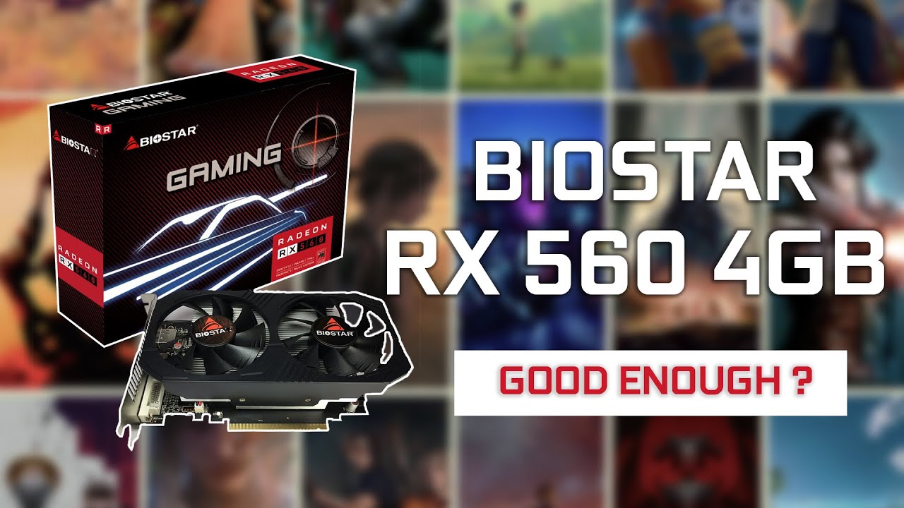 AMD RX 560 - Is it still playable? - 1080p Benchmarks - YouTube