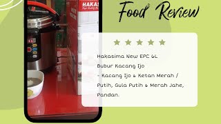 Hakasima New Electric Pressure cooker 6 L || Review Produk Hakasima || Masak Bubur Kacang Ijo