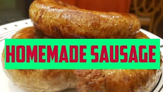 Beef and Soya (Soy) Homemade Sausage Recipe|| Sausage Recipe step by step|| Easy Homemade Sausage
